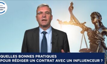 Rédiger un contrat avec un influenceur - Au Nom de la Loi